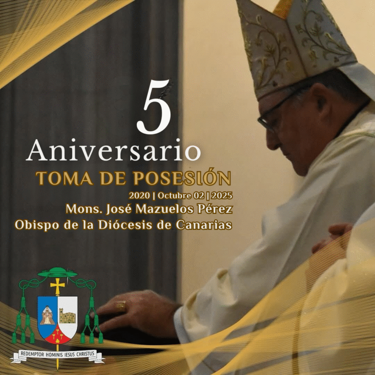 5º Aniversario de la toma de posesión de Mons. José Mazuelos