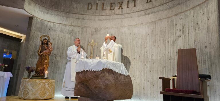 Acogida del nuevo director espiritual: Juan Manuel Zamora Bravo