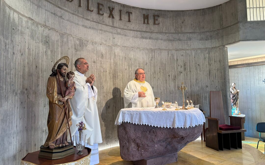 Visita Pastoral de Mons. José Mazuelos Pérez, Obispo de nuestra Diócesis, a nuestro Seminario