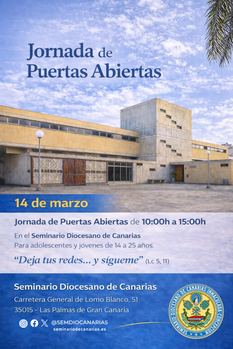 Jornada de Puertas Abiertas 2026 en el Seminario Diocesano de Canarias