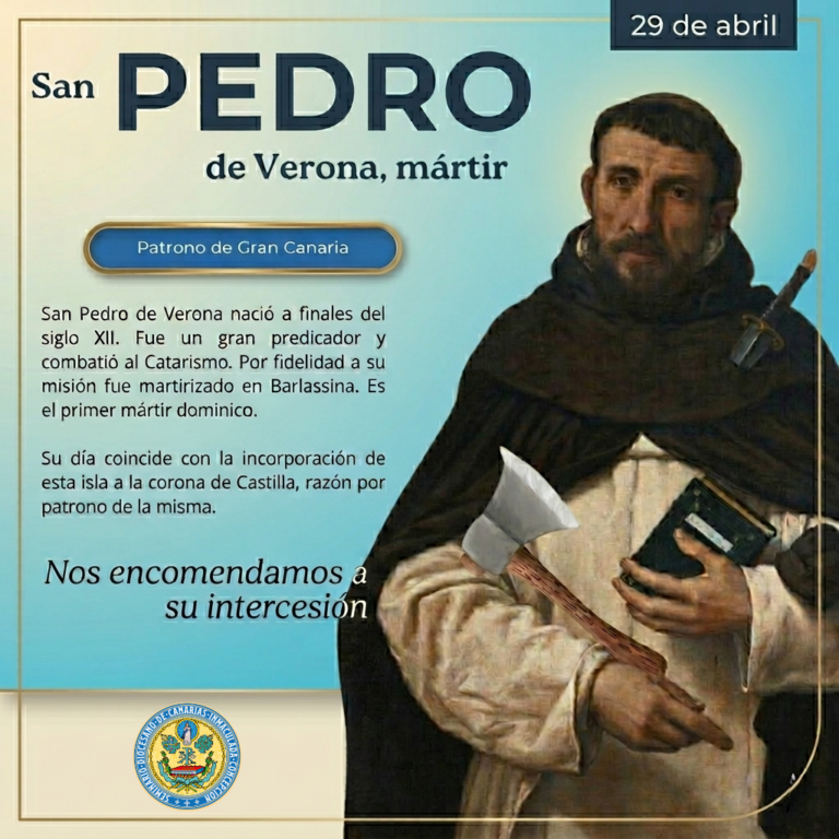 San Pedro de Verona, mártir y patrono de Gran Canaria