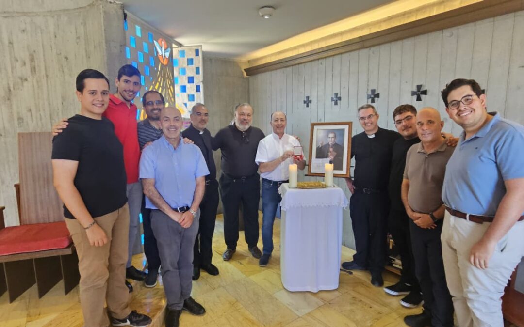 El Seminario Diocesano de Canarias recibe una reliquia de San Antonio María Claret