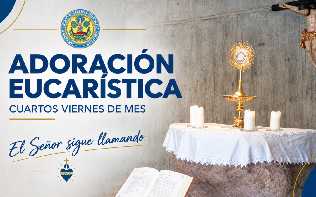 El Seminario celebra una Adoración Eucarística en la víspera de san Antonio María Claret